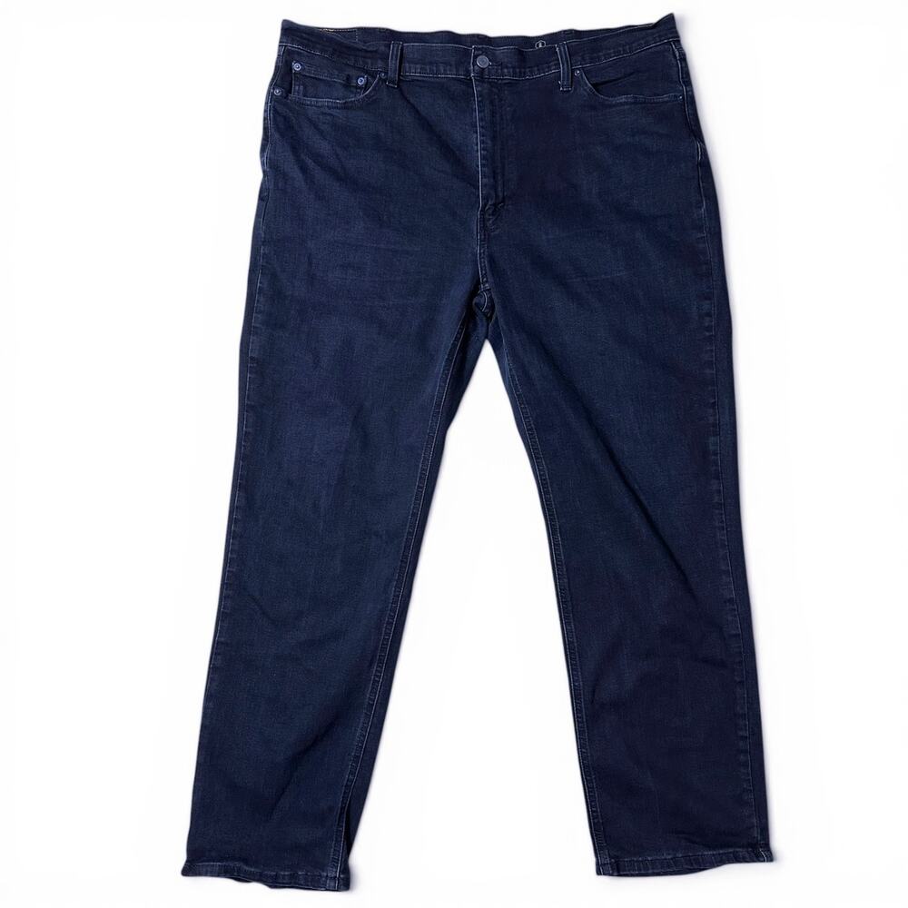 Levi's 541 Athletic All Seasons Tech Jeans Mens Actual Size 42x31 Blue Dark Wash